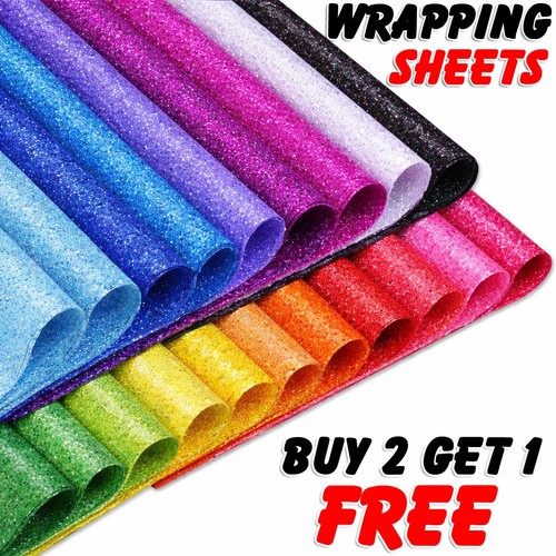 Wrapping paper glitter gift - wrapping,