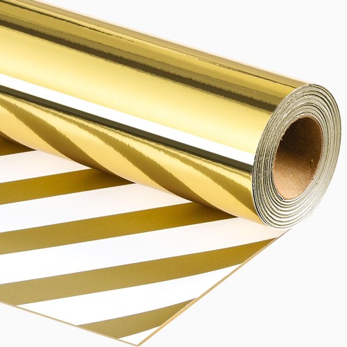 Reversible gold wrapping - wrapping, paper
