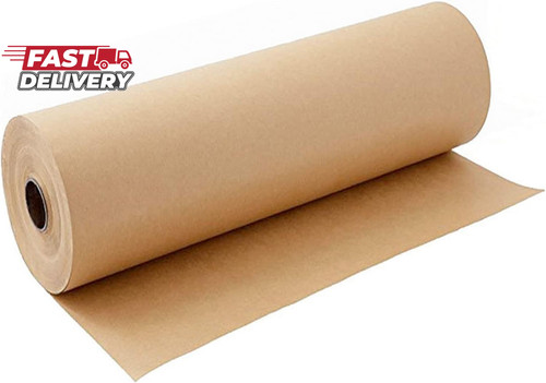 Brown kraft paper - roll, 12"