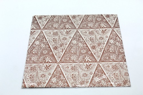 Vtg brown white shimmering - white,