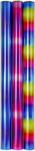 Birthday plain metallic - 3, foil