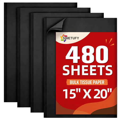 Simetufy black tissue paper - simetufy,