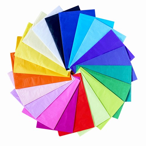 Large multi coloured tissue - 20,
