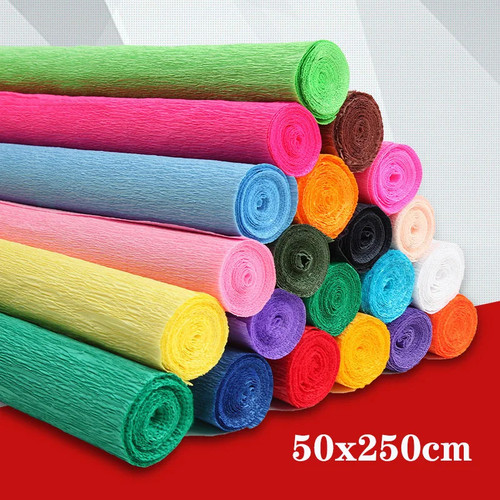50x250cm colored crepe paper - 50x250cm,