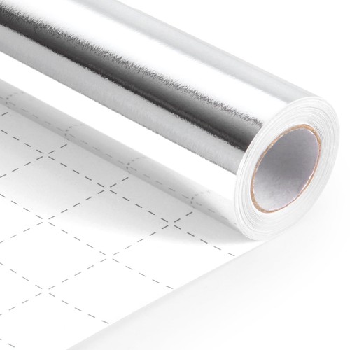Silver wrapping paper 17inch - silver,