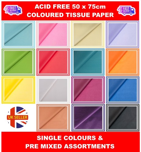Coloured tissue paper luxury - tissue,