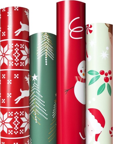 Christmas wrapping paper bulk - christmas,