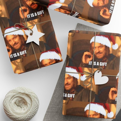 New borir wrapping - new, is
