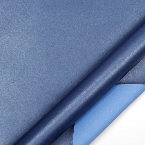 Blue wrapping paper roll - 1x,