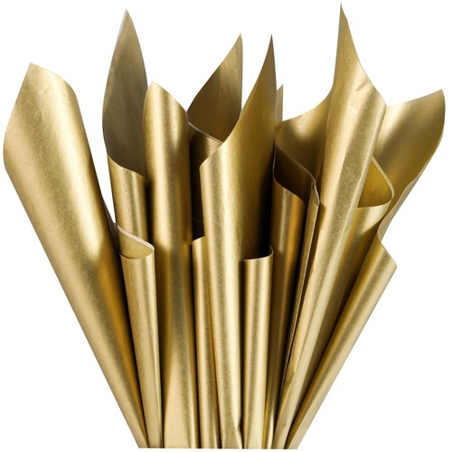 Sheets gold tissue paper - 36,