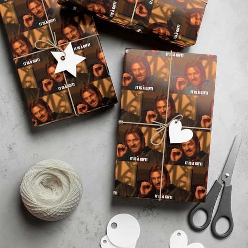 Boromir gift wrapping - it,