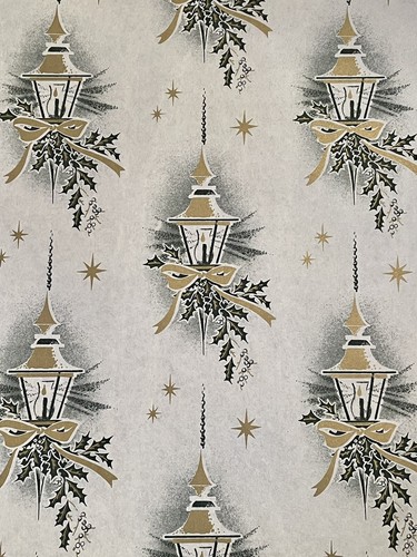Vtg christmas wrapping - vtg, paper