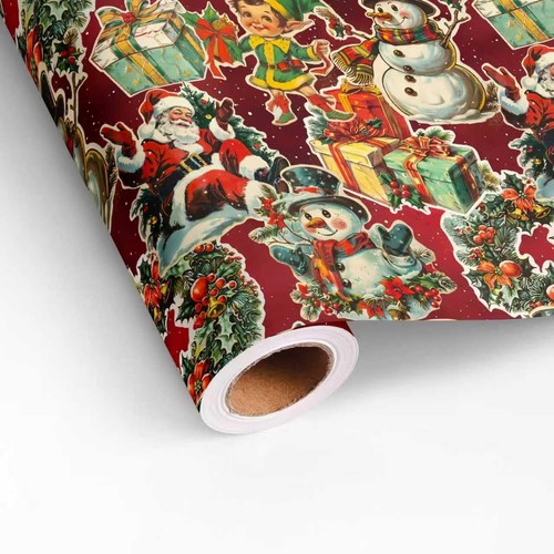 Reversible vintage christmas - vintage,