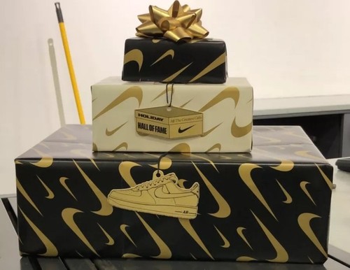 Nike gift wrap - wrapping, paper