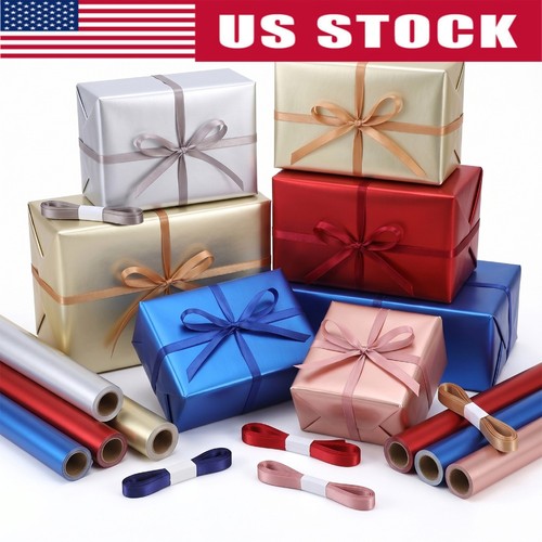Rolls metallic gift - rolls, wrapping