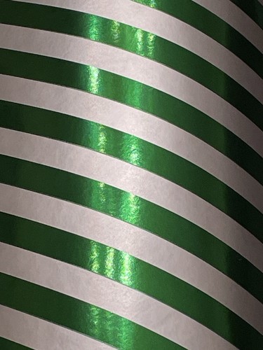 Vtg foil christmas wrapping - foil,