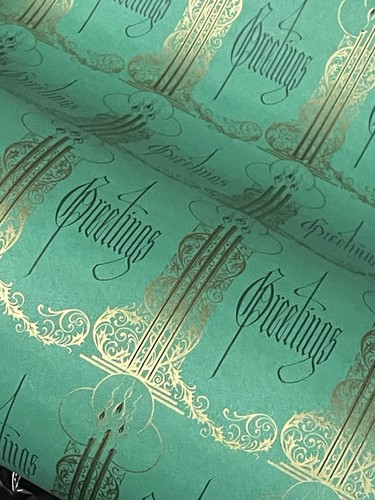 Vtg christmas wrapping - vtg,