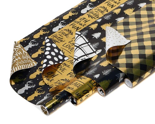 Metallic gold black - metallic,