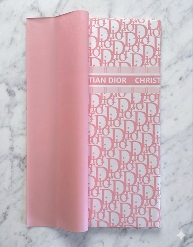 Christian dior pink white logo - pink,