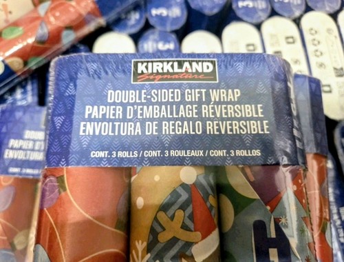 Double sided christmas gift - double,