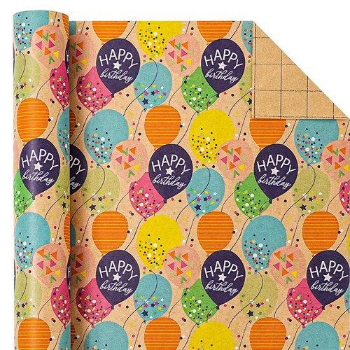 Wrapaholic kraft birthday - wrapaholic,