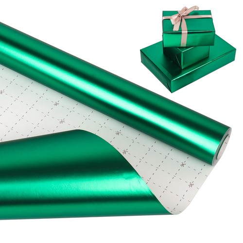 Hjijiay green wrapping paper - wrapping,