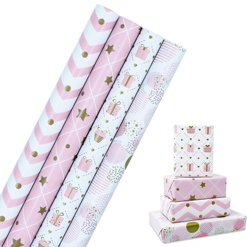 Birthday gift wrapping paper - gift,