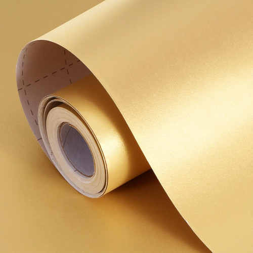 Gold wrapping paper 17in - paper,, x