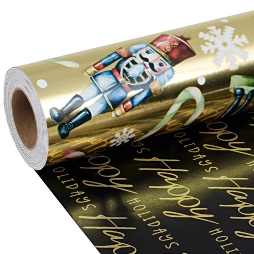Christmas wrapping paper roll - wrapping,
