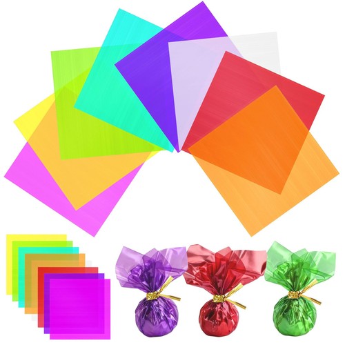 120 pcs colored - pcs, cellophane