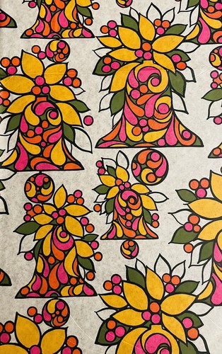 Vtg christmas wrapping paper - christmas,